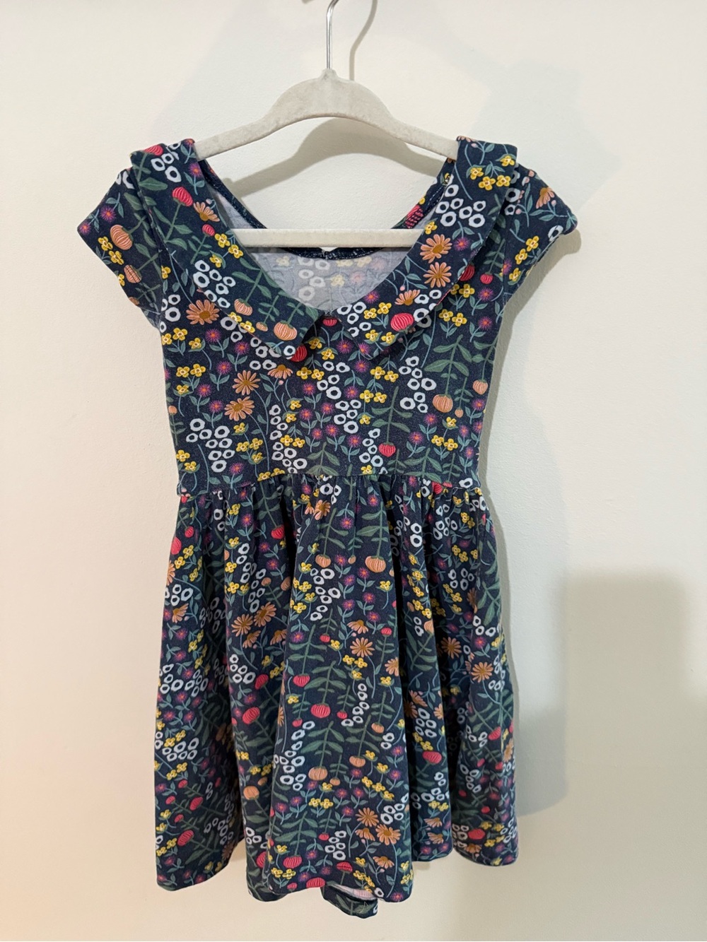Alice+Ames Peter Pan Ballet Dress in Hanna Floral - Picture 2 of 3